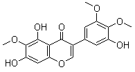 Irigenin molecular structure (CAS 548-76-5)