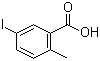structure of CAS# 54811-38-0, 5-Iodo-2-methylbenzoic acid