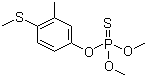CAS # 55-38-9, Fenthion, O,O-Dimethyl O-3-methyl-4-methylthiophenyl phosphorothioate, O,O-Dimethyl O-(3-methyl-4-methylthiophenyl) thiophosphate