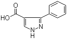 CAS # 5504-65-4, 3-Phenyl-1H-pyrazole-4-carboxylic acid