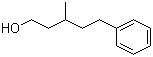 structure of CAS# 55066-48-3, 3-Methyl-5-phenylpentan-1-ol