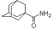 Adamantane-1-carboxamide molecular structure (CAS 5511-18-2)