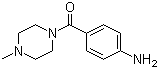 4-[(4-Methyl-1-piperazinyl)carbonyl]aniline molecular structure (CAS 55121-99-8)