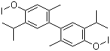 CAS # 552-22-7, Thymol iodide, 4,4'-Bis(iodooxy)-2,2'-dimethyl-5,5'-bis(1-methylethyl)-1,1'-biphenyl