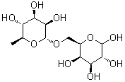 CAS # 552-74-9, Robinobiose, 6-O-(6-Deoxy-alpha-L-mannopyranosyl)-D-galactopyranose
