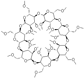 structure of CAS# 55216-11-0, 三甲基-beta-环糊精