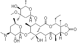 structure of CAS# 55224-05-0, 环酯红霉素