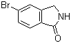 structure of CAS# 552330-86-6, 5-溴-2,3-二氢异吲哚-1-酮