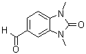 structure of CAS# 55241-49-1, 1,3-二甲基-2-氧代-2,3-二氢-1H-苯并咪唑-5-甲醛