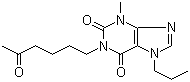 structure of CAS# 55242-55-2, Propentofylline