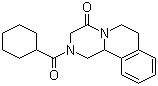 CAS # 55268-74-1, Praziquantel, 2-Cyclohexyl-carbonyl-1,3,4,6,7,11b-hexahydro-2H-pyrazine(2,1-a)isoquinoline-4-one