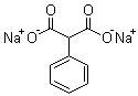 structure of CAS# 55277-85-5, 苯基丙二酸二钠盐