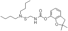 CAS # 55285-14-8, Carbosulfan, 2,3-Dihydro-2,2-dimethylbenzofuran-7-yl (dibutylaminothio)methylcarbamate