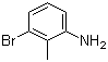 structure of CAS# 55289-36-6, 3-Bromo-2-methylaniline