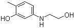 CAS # 55302-96-0, 5-[(2-Hydroxyethyl)amino]-o-cresol, 2-Methyl-5-(hydroxyethyl)aminophenol, 2-Methyl-5-N-hydroxyethylamino phenol