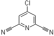 structure of CAS# 55306-66-6, 4-氯-2,6-吡啶二甲腈
