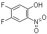 4,5-Difluoro-2-nitrophenol molecular structure (CAS 55346-97-9)