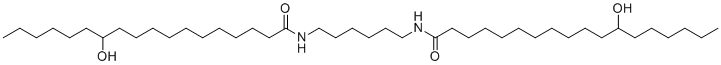 structure of CAS# 55349-01-4, Hexamethylene bis-hydroxystearamide
