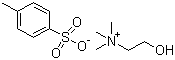 Choline tosylate molecular structure (CAS 55357-38-5)