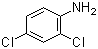 CAS # 554-00-7, 2,4-Dichloroaniline, 2,4-Dichlorobenzenamine