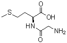 CAS # 554-94-9, Glycyl-L-methionine, Glycyl-L-methionine, Glycylmethionine, N-Glycylmethionine, NSC 88866