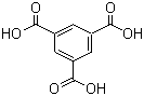 CAS # 554-95-0, Trimesic acid, Trimesinic acid, 1,3,5-Benzenetricarboxylic acid