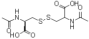 structure of CAS# 5545-17-5, N,N'-Diacetyl-L-cystine