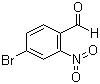 structure of CAS# 5551-12-2, 4-溴-2-硝基苯甲醛