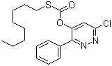 CAS # 55512-33-9, Pyridat, O-(6-Chloro-3-phenyl-4-pyridazinyl) S-octyl thiocarbonate