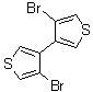structure of CAS# 5556-13-8, 4,4'-Dibromo-3,3'-bithiophene