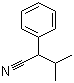 CAS # 5558-29-2, 3-Methyl-2-phenylbutyronitrile, 3-Methyl-2-phenylbutanenitrile, alpha-Isopropylphenylacetonitrile