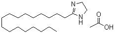 Glyodin acetate molecular structure (CAS 556-22-9)