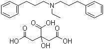 CAS # 5560-59-8, Alverine citrate, N-Ethyl-3,3'-diphenyldipropylamine citrate