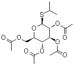 CAS # 55692-84-7, 1-Methylethyl 1-thio-beta-D-glucopyranoside 2,3,4,6-tetraacetate
