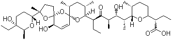 structure of CAS# 55721-31-8, 盐霉素