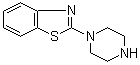 2-(Piperazin-1-yl)benzothiazole molecular structure (CAS 55745-83-0)