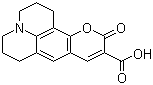 CAS # 55804-65-4, Coumarin 343, 2,3,6,7-Tetrahydro-11-oxo-1H,5H,11H-[1]benzopyrano[6,7,8-ij]quinolizine-10-carboxylic acid