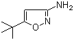 structure of CAS# 55809-36-4, 3-Amino-5-tert-butylisoxazole