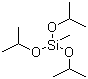CAS # 5581-67-9, Methyl-triisopropoxy-silane, Methyl-tris(1-methylethoxy)silane