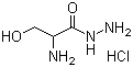 structure of CAS# 55819-71-1, DL-丝氨酸酰肼盐酸盐