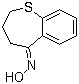 structure of CAS# 5583-39-1, 3,4-二氢-1-苯并硫杂卓-5(2H)-酮肟