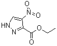 structure of CAS# 55864-87-4, 4-硝基-1H-吡唑-3-羧酸乙酯