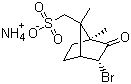 Ammonium (-)-3-bromo-8-camphorsulfonate molecular structure (CAS 55870-50-3)
