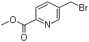 CAS 登录号：55876-84-1, 5-溴甲基吡啶-2-甲酸甲酯