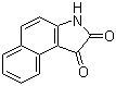 structure of CAS# 5588-87-4, 4,5-苯并靛红