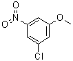 structure of CAS# 55910-07-1, 3-Chloro-5-nitroanisole