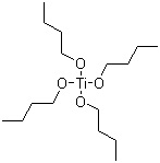 CAS # 5593-70-4, Tetrabutyl titanate, Titanium tetrabutanolate, Titanium(IV) n-butoxide, TNBT