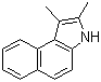 structure of CAS# 55970-05-3, 2,3-二甲基-1H-苯并[e]吲哚