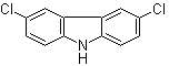 structure of CAS# 5599-71-3, 3,6-Dichlorocarbazole