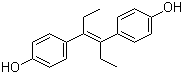 CAS 登录号：56-53-1, 己烯雌酚, (E)-4,4'-(1,2-二乙基-1,2-亚乙烯基)双苯酚